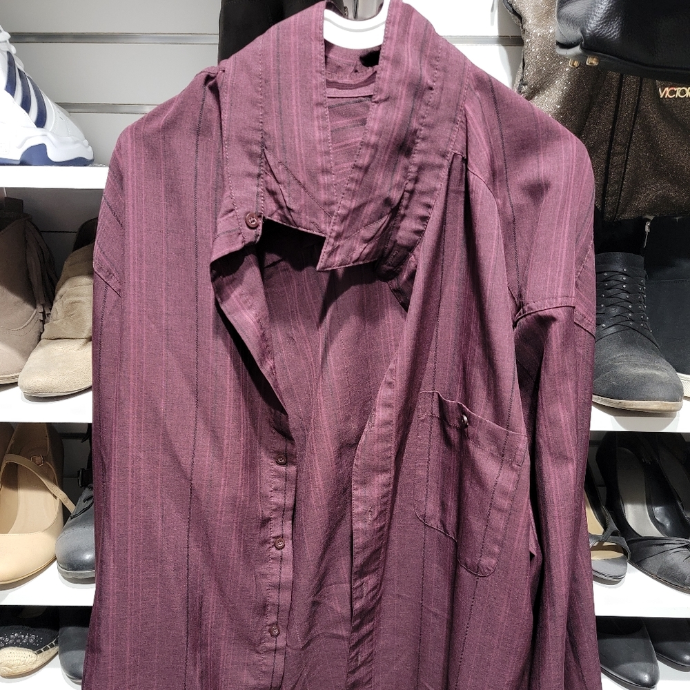 Haggar Dress Shirt. Long Sleeve